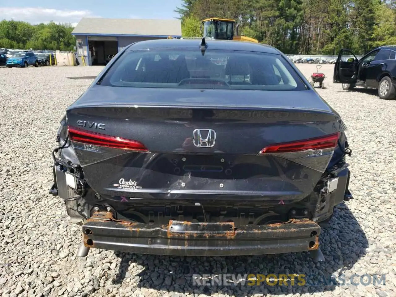 6 Photograph of a damaged car 2HGFE1F75NH318190 HONDA CIVIC 2022