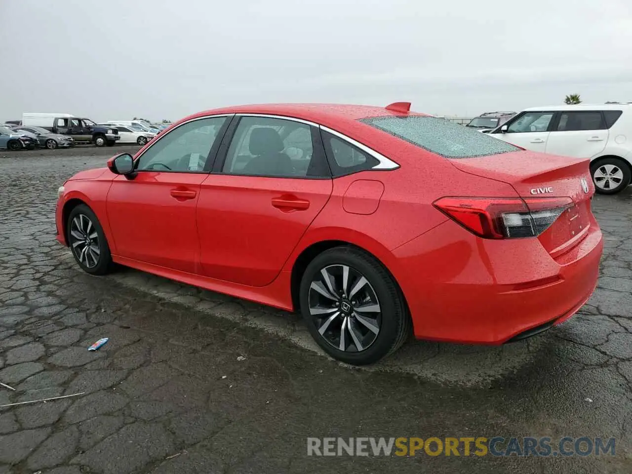 2 Photograph of a damaged car 2HGFE1F76NH308672 HONDA CIVIC 2022