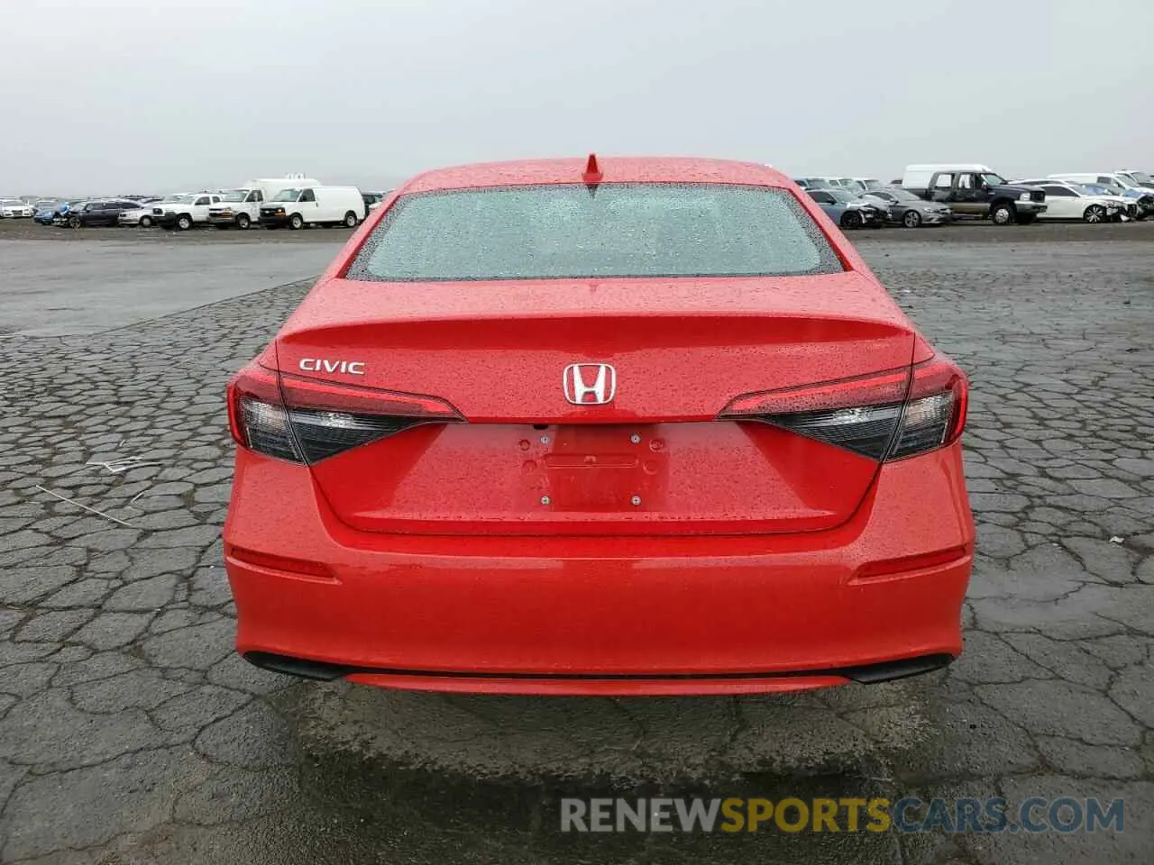 6 Photograph of a damaged car 2HGFE1F76NH308672 HONDA CIVIC 2022