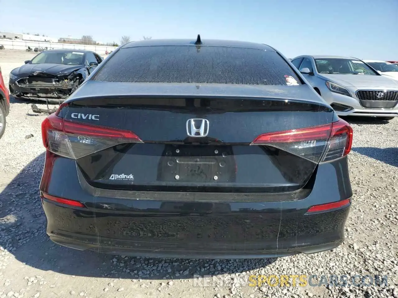 6 Photograph of a damaged car 2HGFE1F76NH311796 HONDA CIVIC 2022