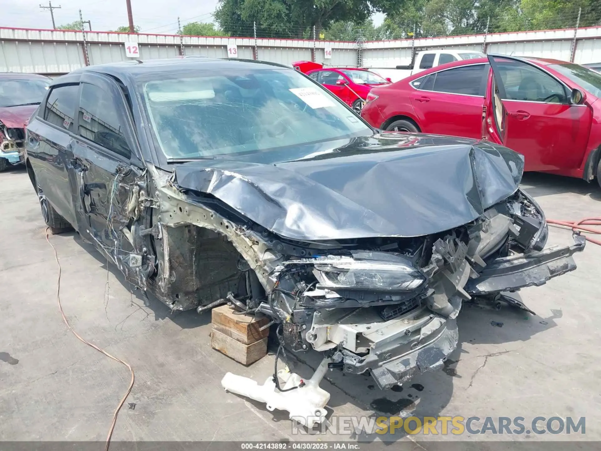 1 Photograph of a damaged car 2HGFE1F76NH319493 HONDA CIVIC 2022