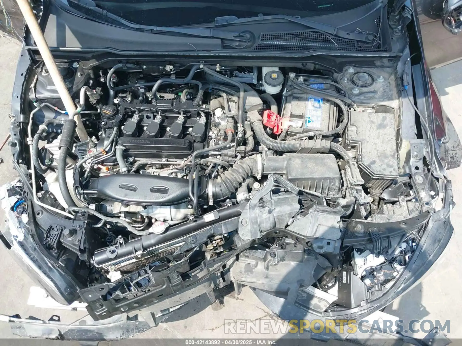 10 Photograph of a damaged car 2HGFE1F76NH319493 HONDA CIVIC 2022