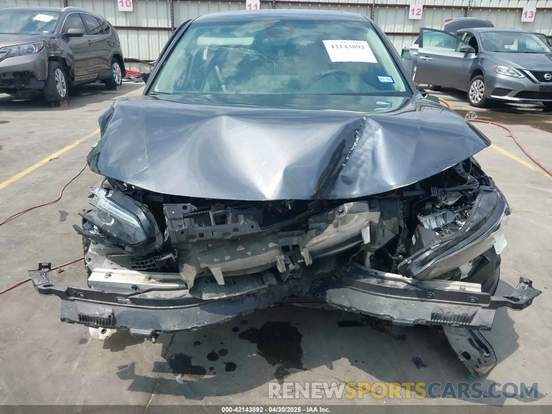 13 Photograph of a damaged car 2HGFE1F76NH319493 HONDA CIVIC 2022