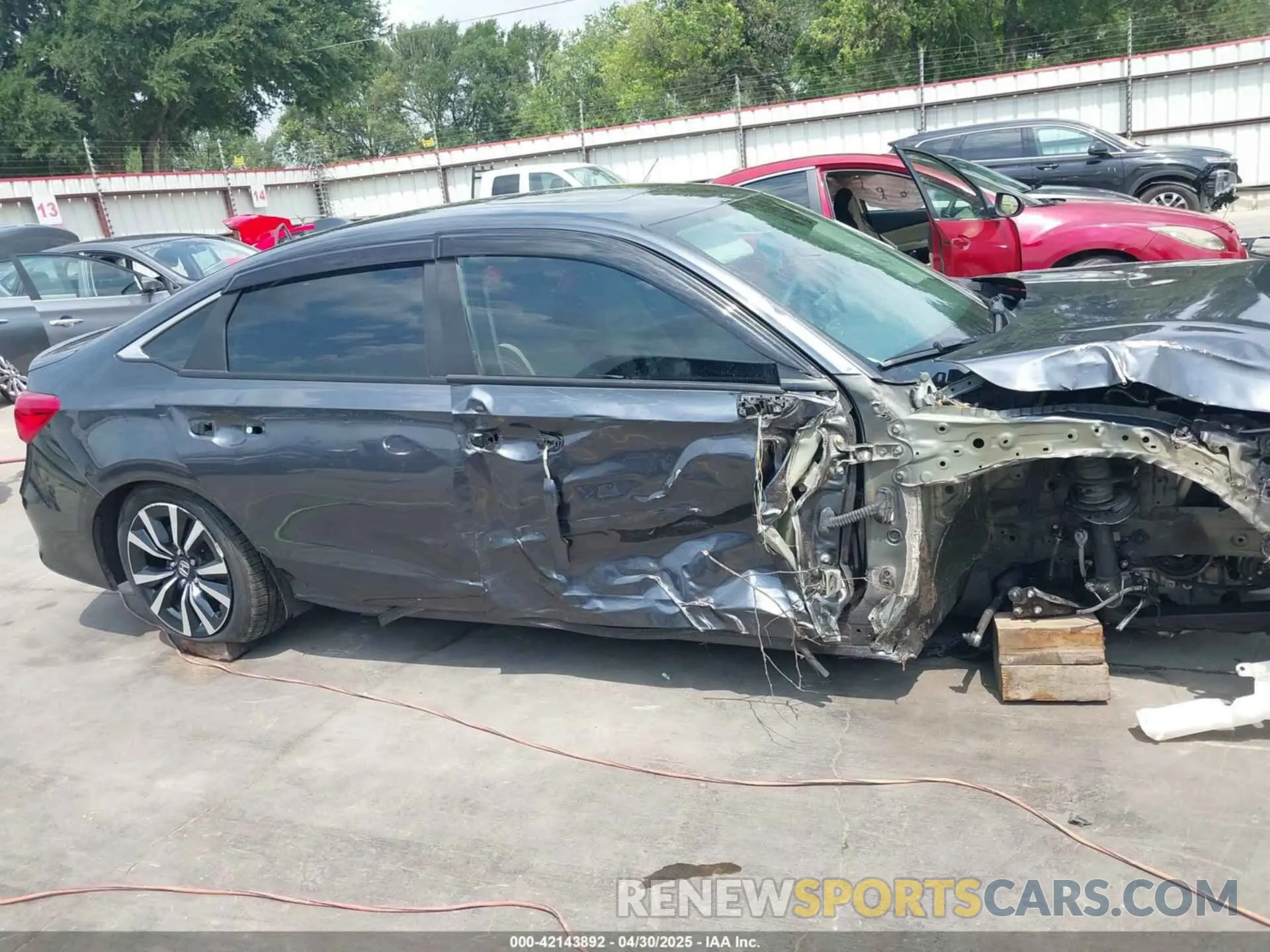 14 Photograph of a damaged car 2HGFE1F76NH319493 HONDA CIVIC 2022