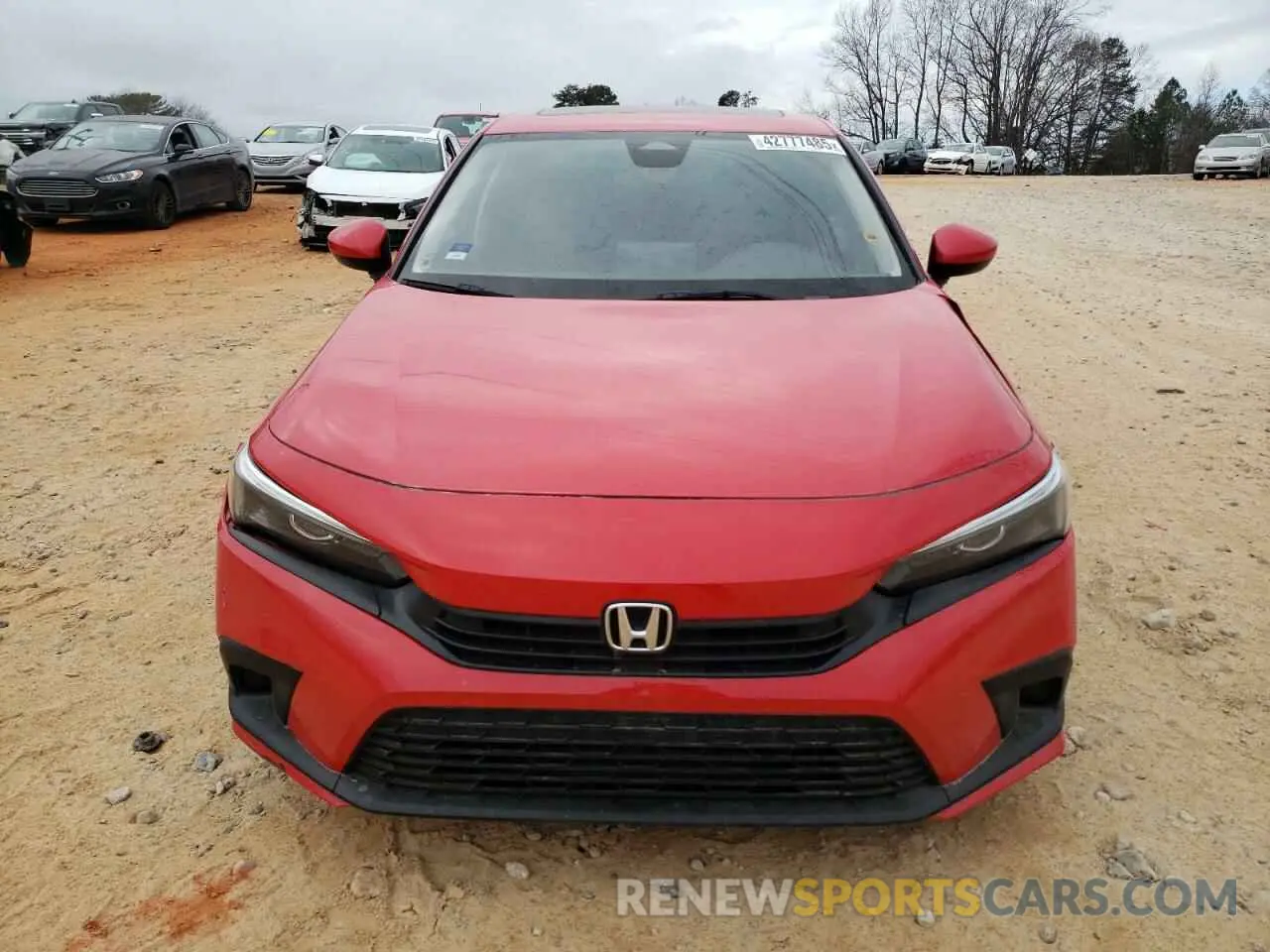 5 Photograph of a damaged car 2HGFE1F77NH304176 HONDA CIVIC 2022