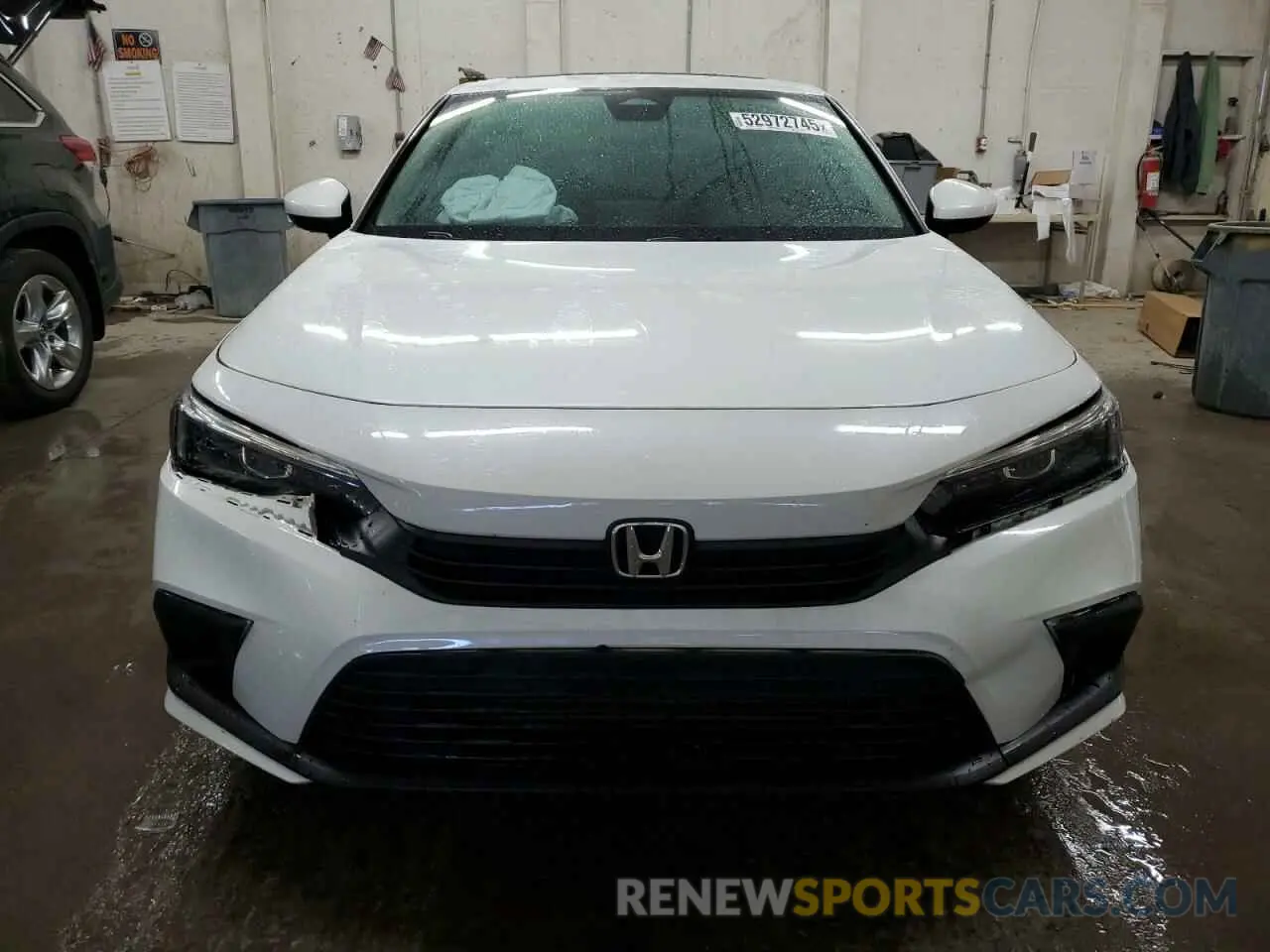 5 Photograph of a damaged car 2HGFE1F77NH312357 HONDA CIVIC 2022