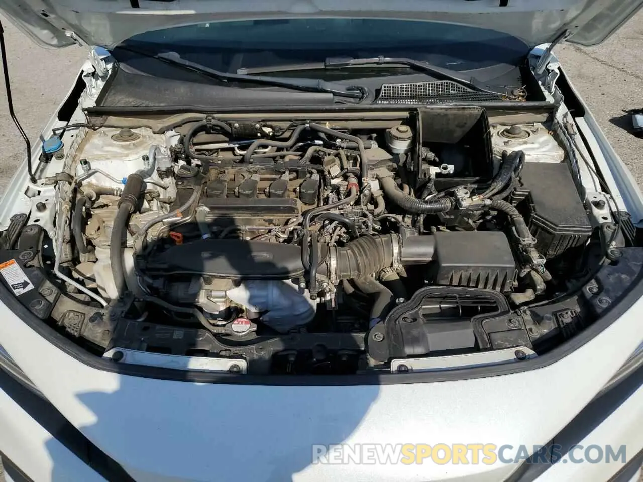 11 Photograph of a damaged car 2HGFE1F77NH313847 HONDA CIVIC 2022