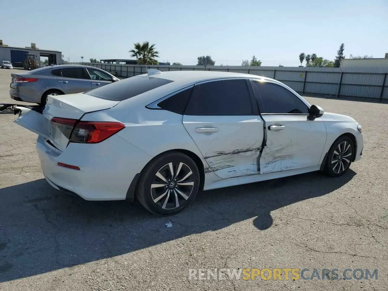 3 Photograph of a damaged car 2HGFE1F77NH313847 HONDA CIVIC 2022