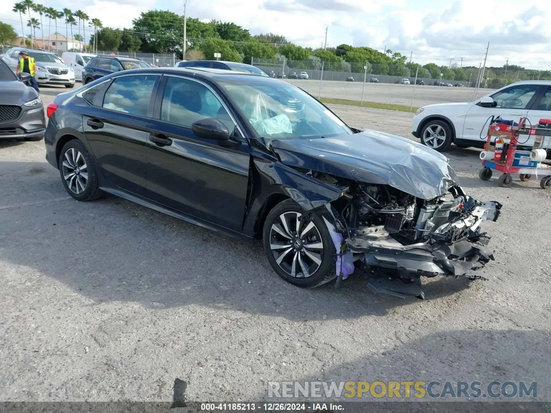 1 Photograph of a damaged car 2HGFE1F77NH314867 HONDA CIVIC 2022