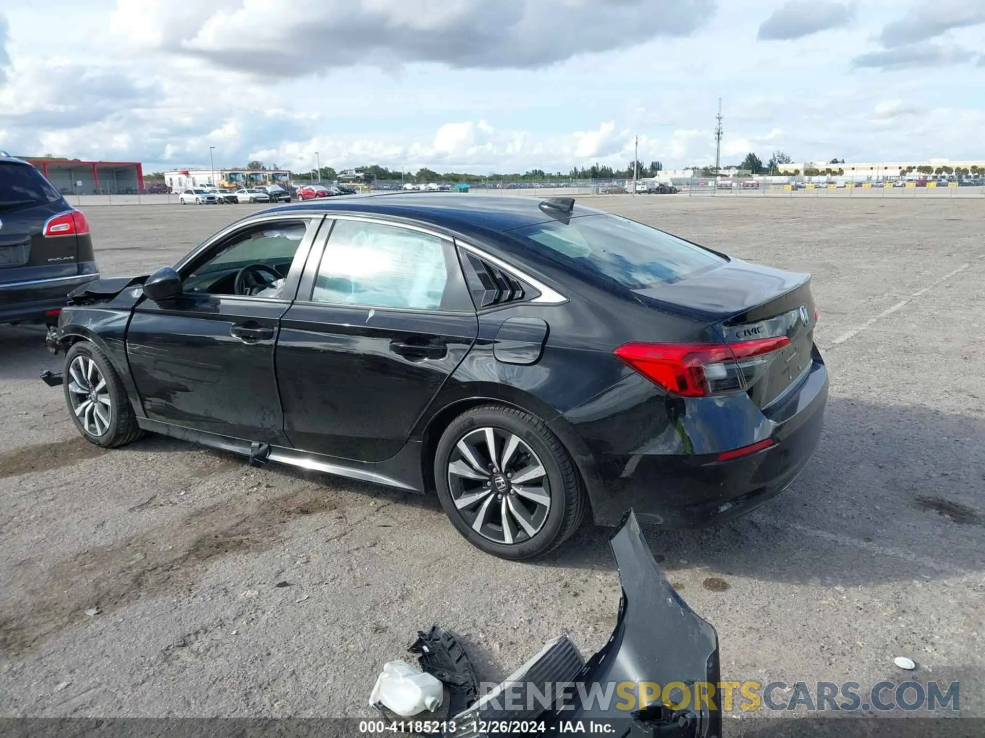 3 Photograph of a damaged car 2HGFE1F77NH314867 HONDA CIVIC 2022