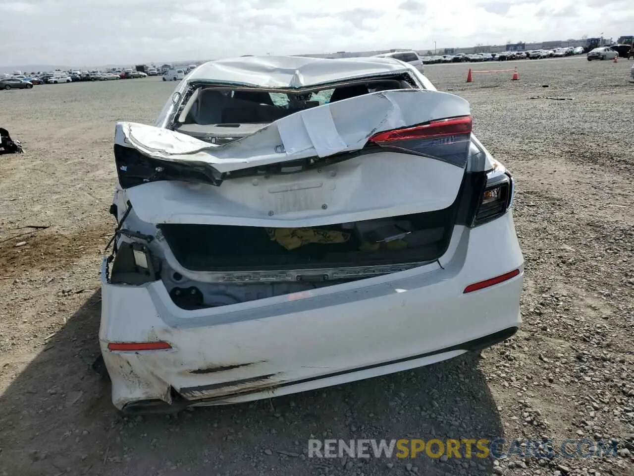 6 Photograph of a damaged car 2HGFE1F77NH318482 HONDA CIVIC 2022