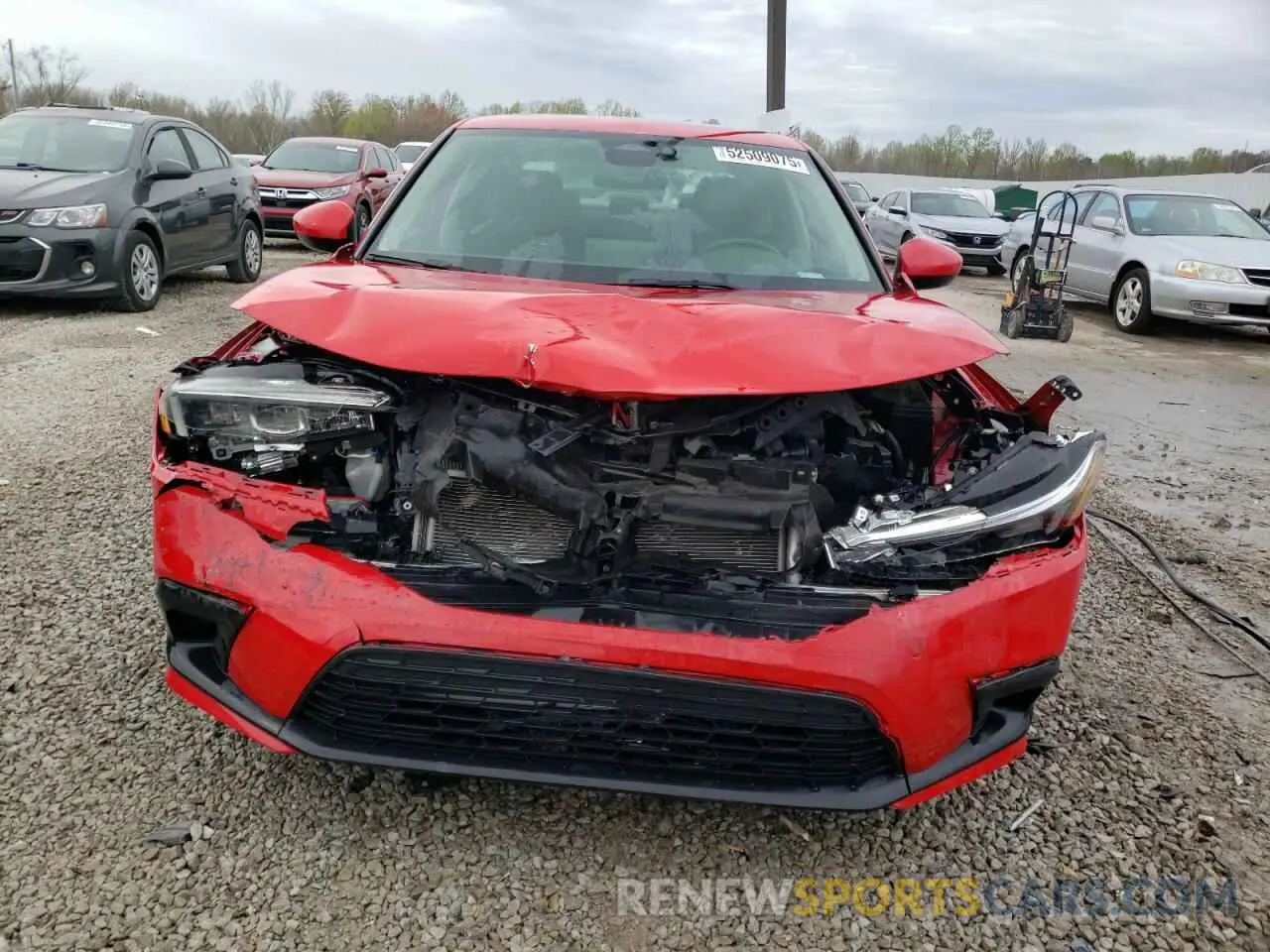 5 Photograph of a damaged car 2HGFE1F77NH320913 HONDA CIVIC 2022