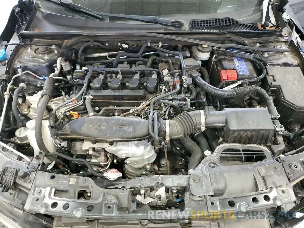 11 Photograph of a damaged car 2HGFE1F77NH327408 HONDA CIVIC 2022