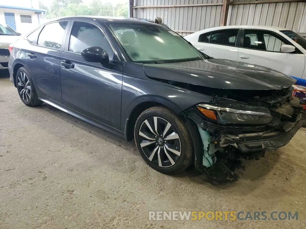 4 Photograph of a damaged car 2HGFE1F77NH327408 HONDA CIVIC 2022