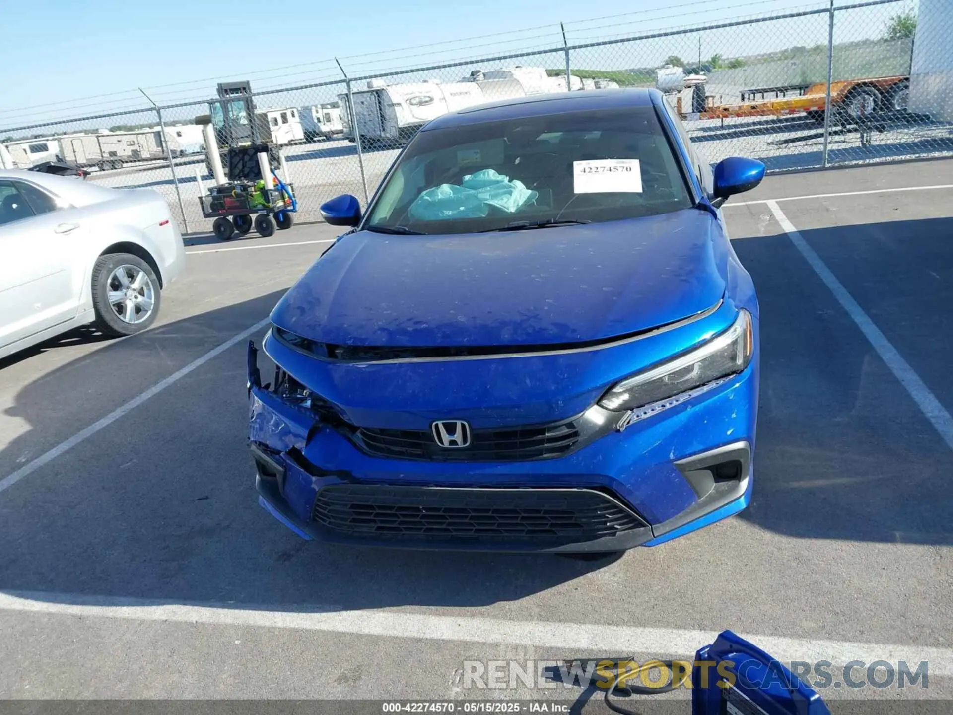 12 Photograph of a damaged car 2HGFE1F78NH308303 HONDA CIVIC 2022