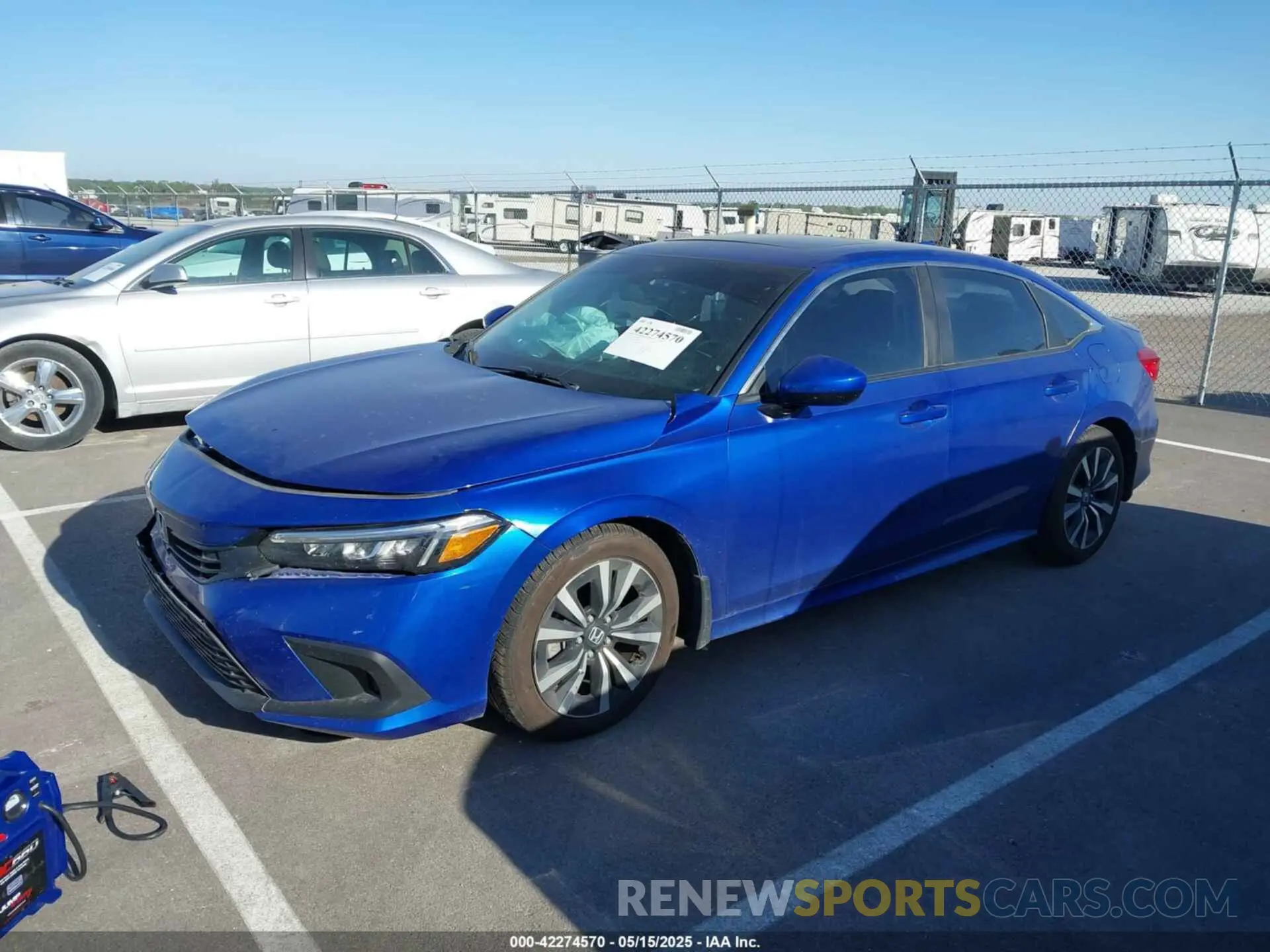 2 Photograph of a damaged car 2HGFE1F78NH308303 HONDA CIVIC 2022