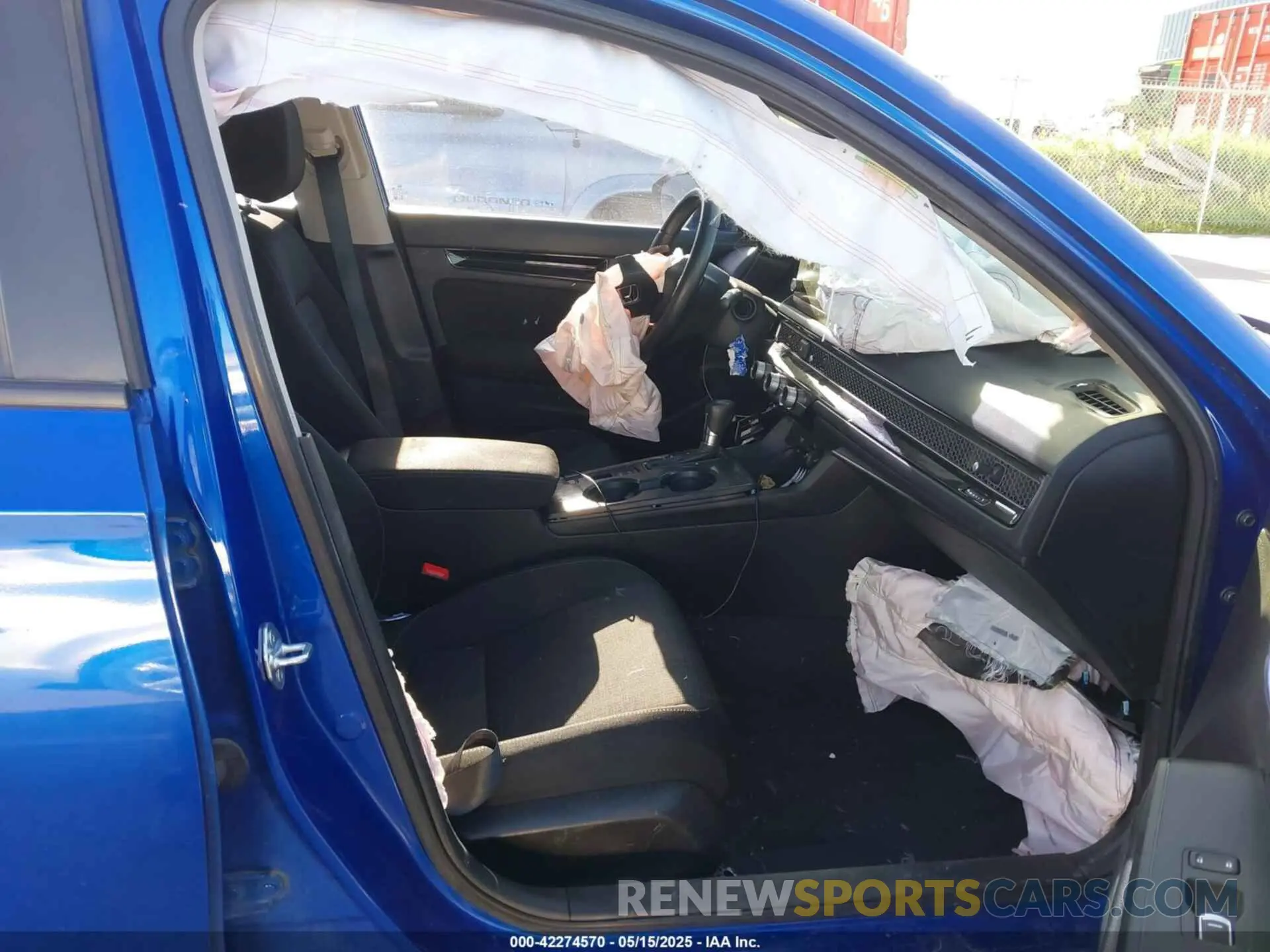 5 Photograph of a damaged car 2HGFE1F78NH308303 HONDA CIVIC 2022