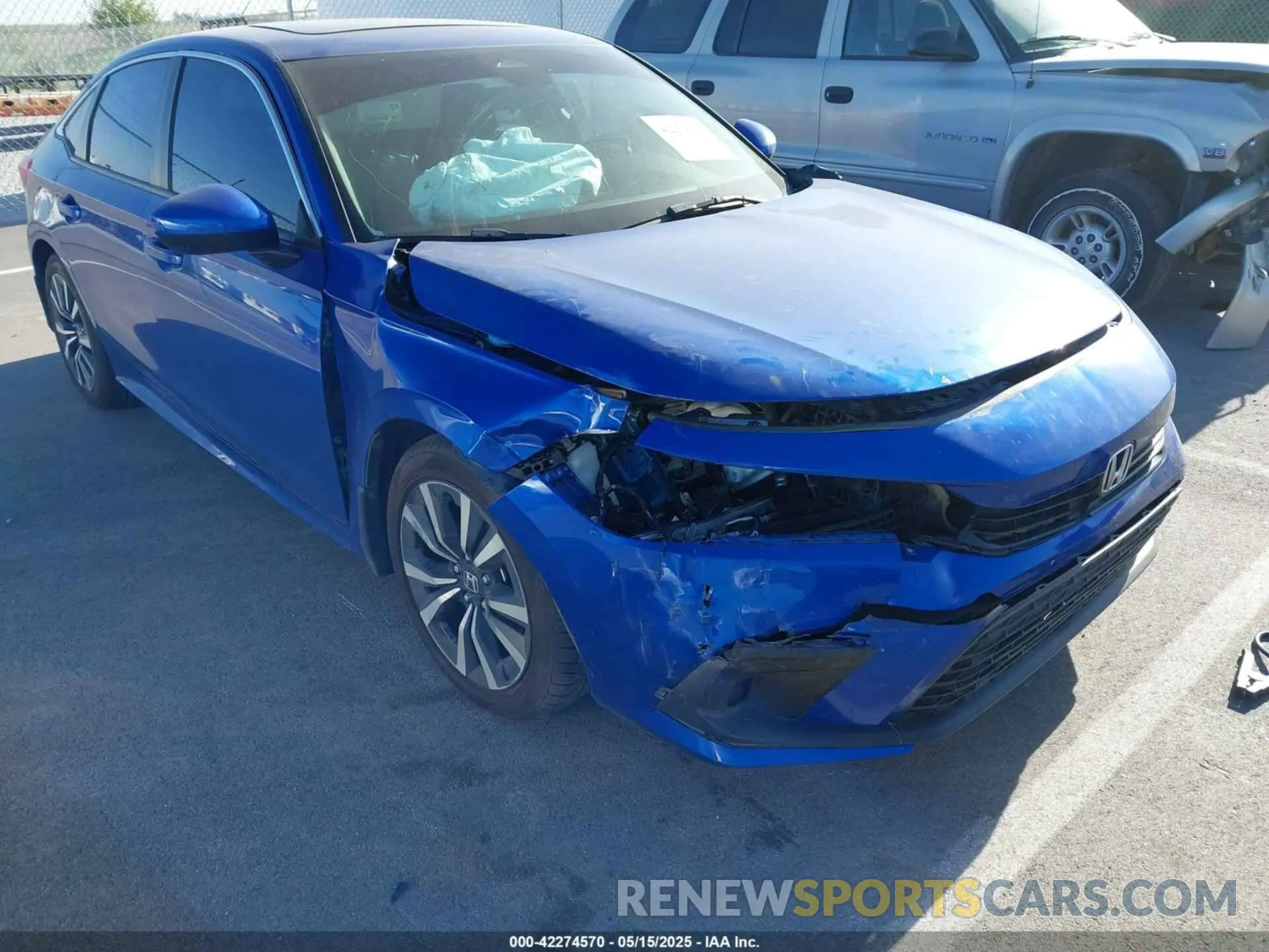 6 Photograph of a damaged car 2HGFE1F78NH308303 HONDA CIVIC 2022