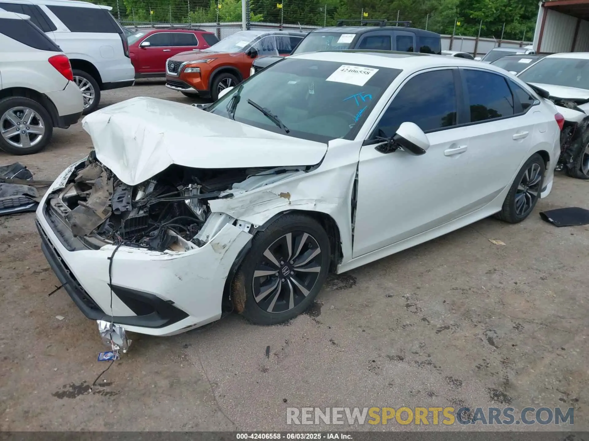 2 Photograph of a damaged car 2HGFE1F78NH318040 HONDA CIVIC 2022