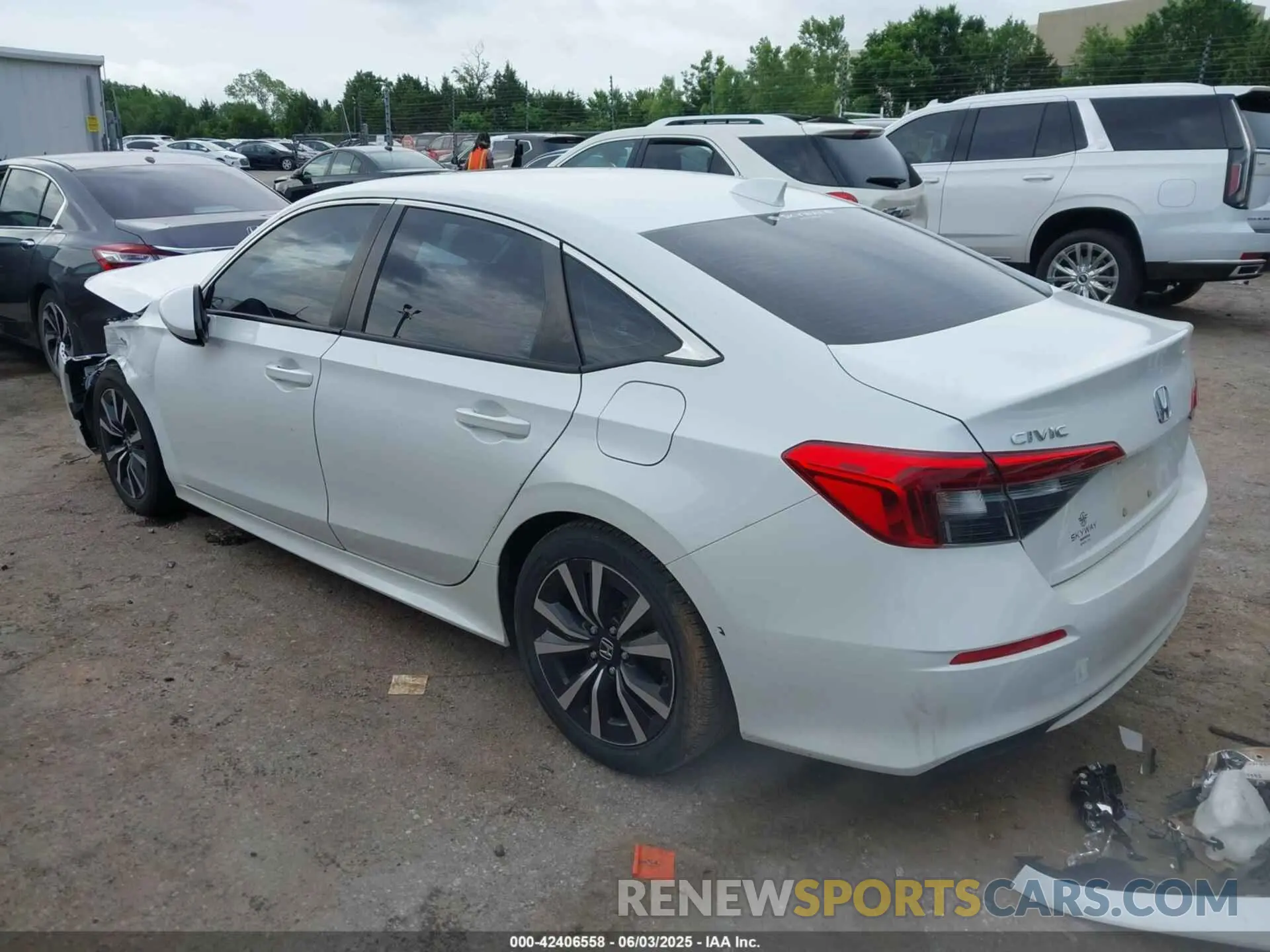 3 Photograph of a damaged car 2HGFE1F78NH318040 HONDA CIVIC 2022