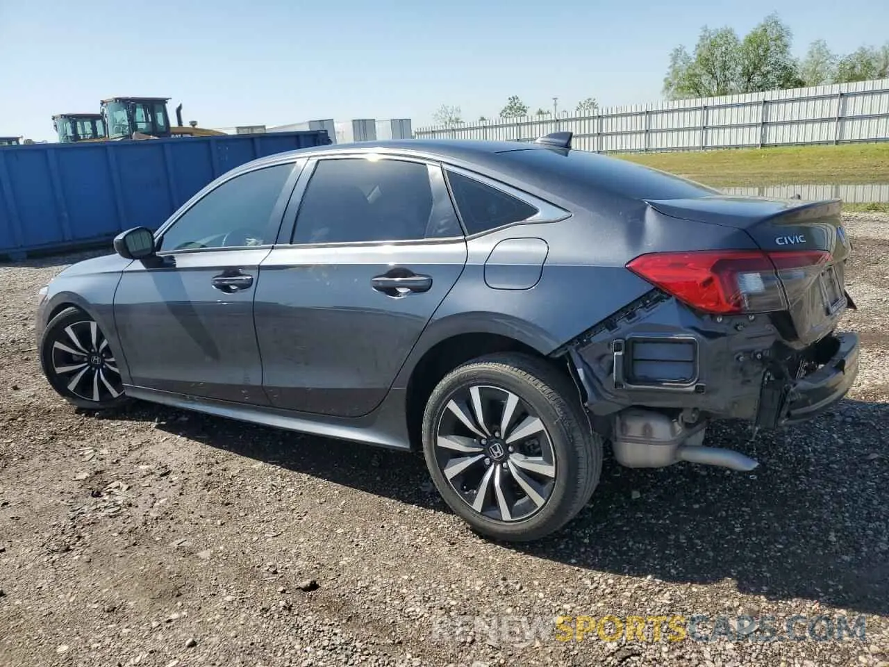 2 Photograph of a damaged car 2HGFE1F78NH323285 HONDA CIVIC 2022