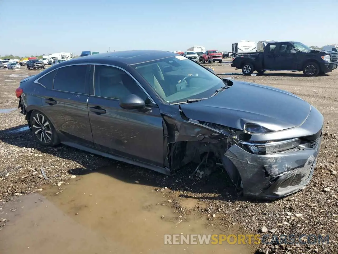 4 Photograph of a damaged car 2HGFE1F78NH323285 HONDA CIVIC 2022