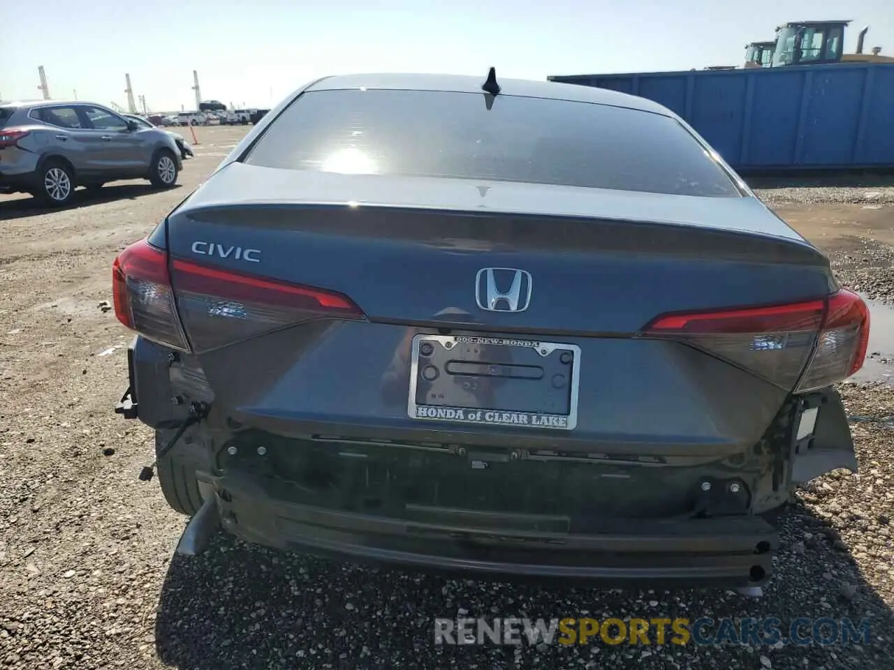 6 Photograph of a damaged car 2HGFE1F78NH323285 HONDA CIVIC 2022