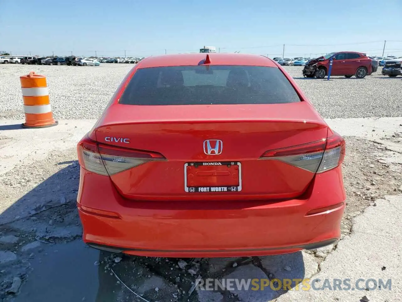 6 Photograph of a damaged car 2HGFE1F79NH304681 HONDA CIVIC 2022