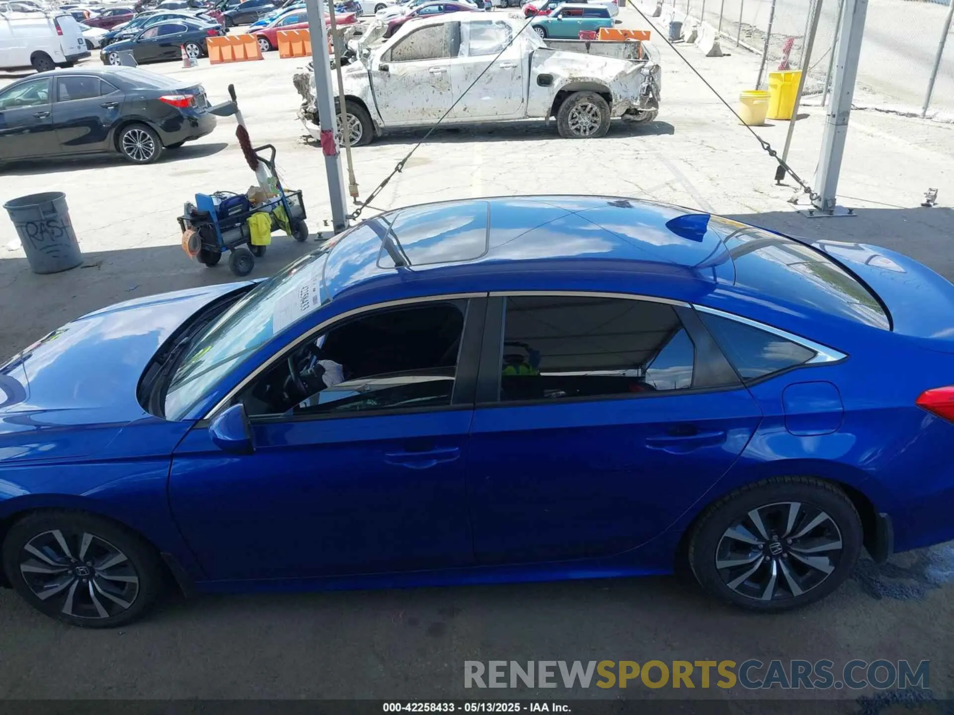 14 Photograph of a damaged car 2HGFE1F79NH313672 HONDA CIVIC 2022