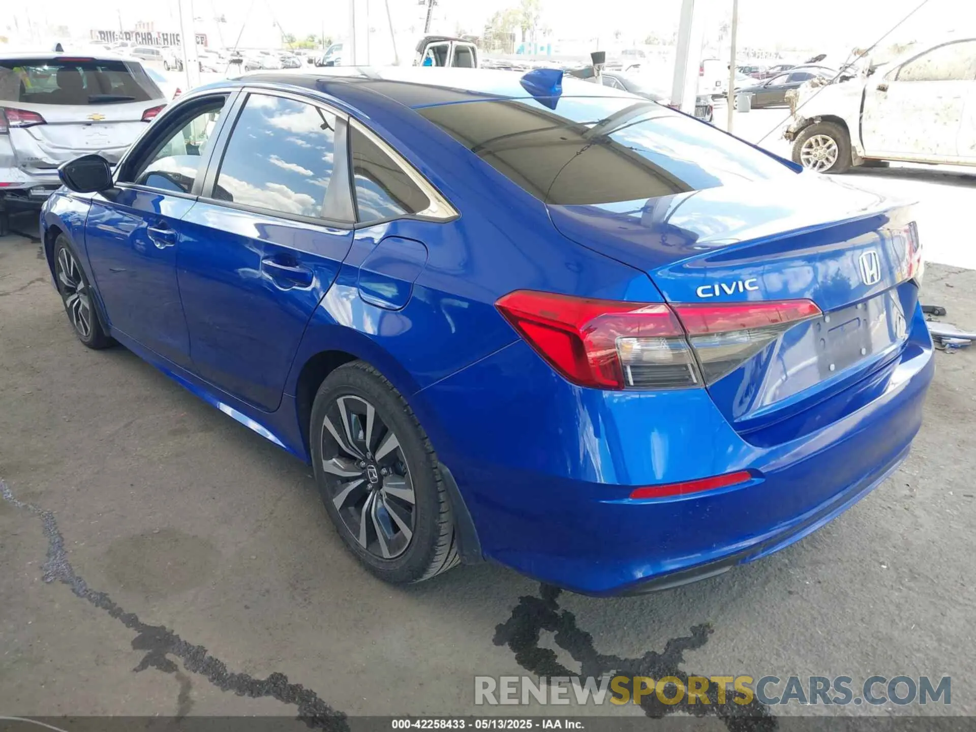 3 Photograph of a damaged car 2HGFE1F79NH313672 HONDA CIVIC 2022