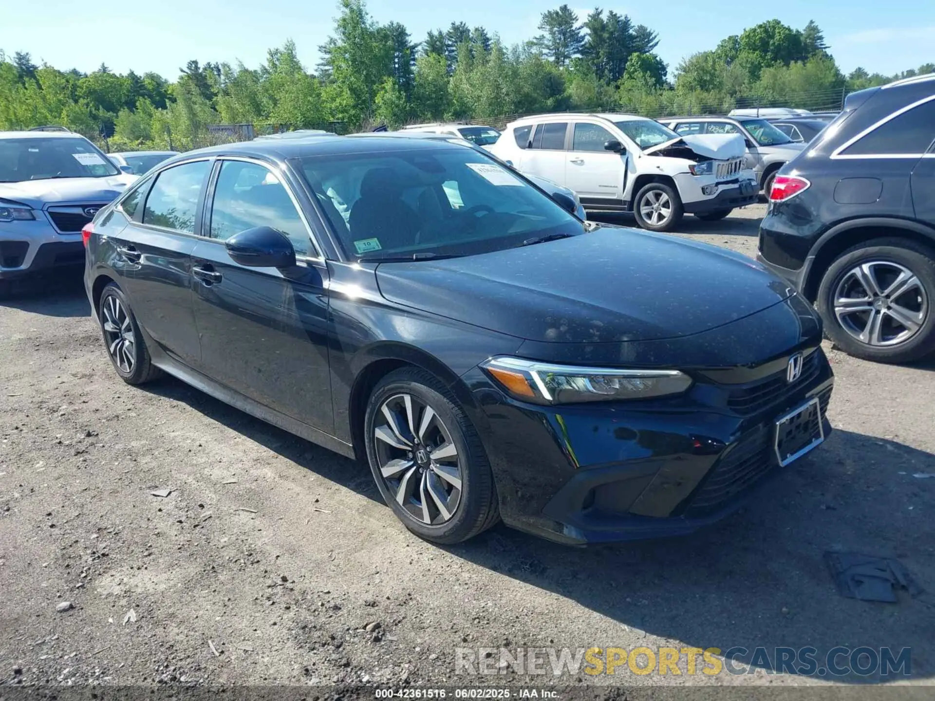 1 Photograph of a damaged car 2HGFE1F79NH326437 HONDA CIVIC 2022