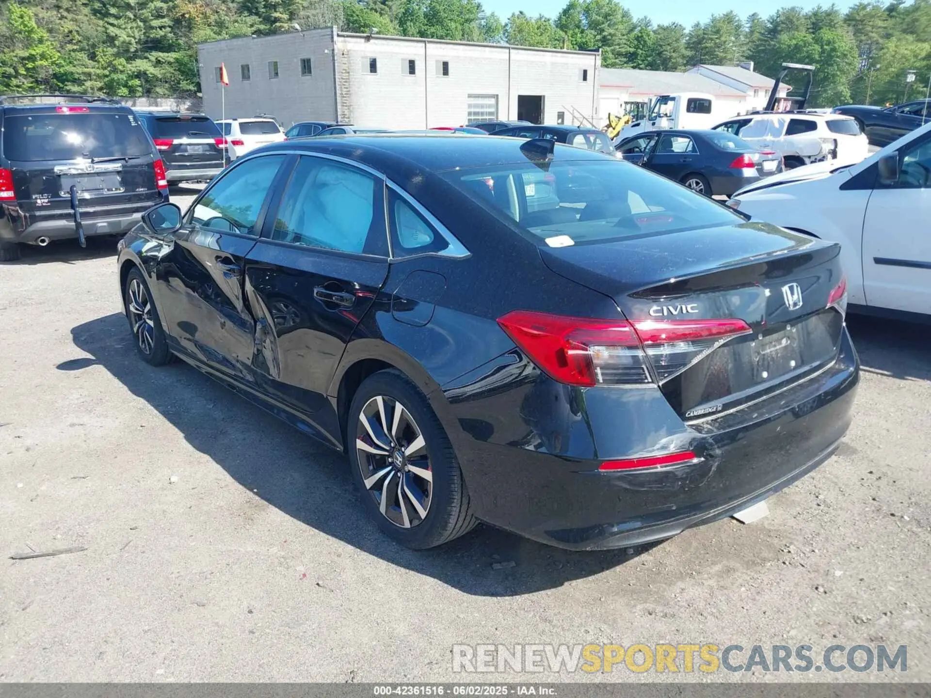 3 Photograph of a damaged car 2HGFE1F79NH326437 HONDA CIVIC 2022