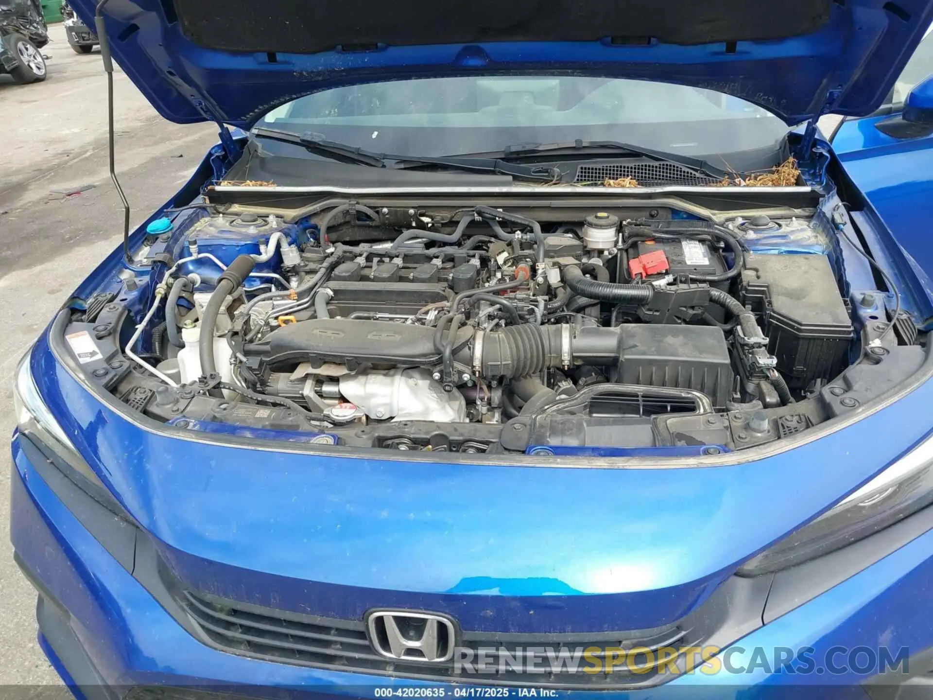 10 Photograph of a damaged car 2HGFE1F7XNH303376 HONDA CIVIC 2022