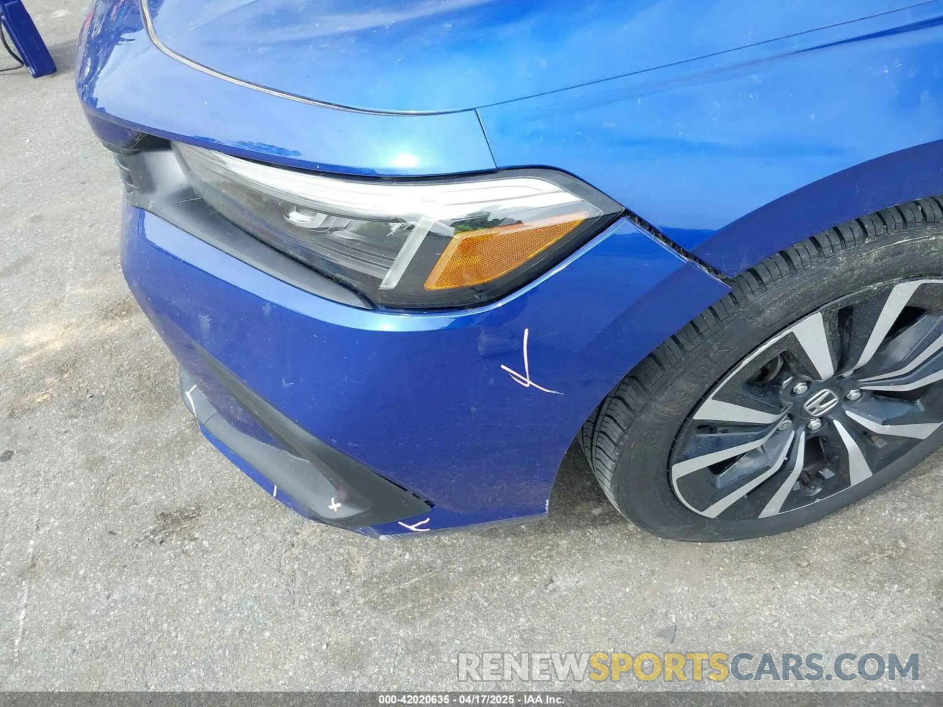 18 Photograph of a damaged car 2HGFE1F7XNH303376 HONDA CIVIC 2022