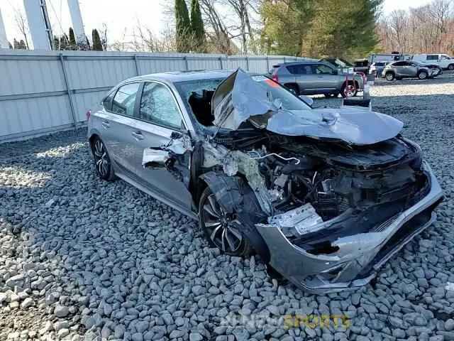 11 Photograph of a damaged car 2HGFE1F7XNH319187 HONDA CIVIC 2022