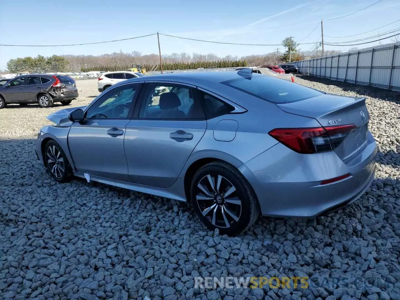2 Photograph of a damaged car 2HGFE1F7XNH319187 HONDA CIVIC 2022