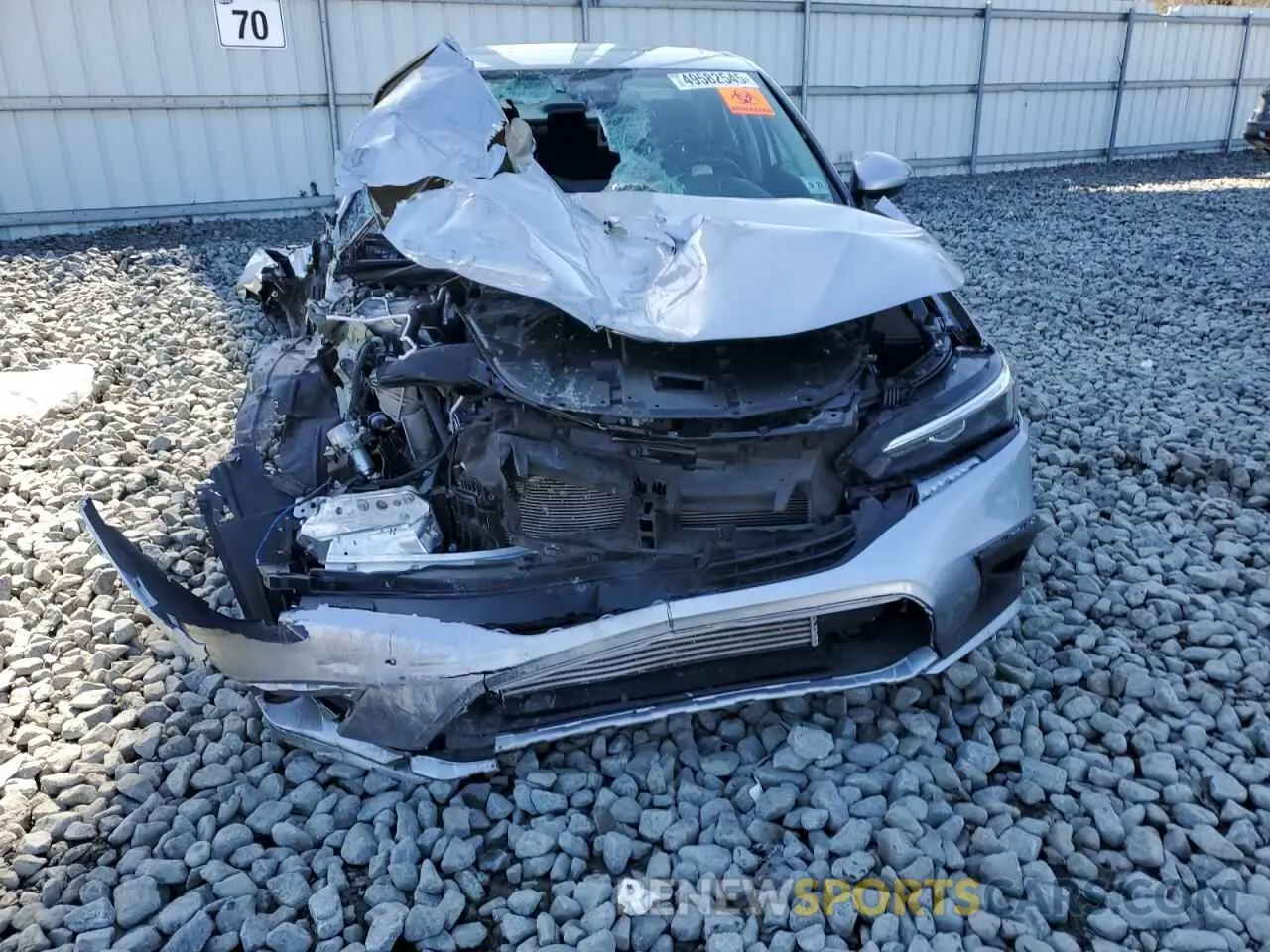 5 Photograph of a damaged car 2HGFE1F7XNH319187 HONDA CIVIC 2022