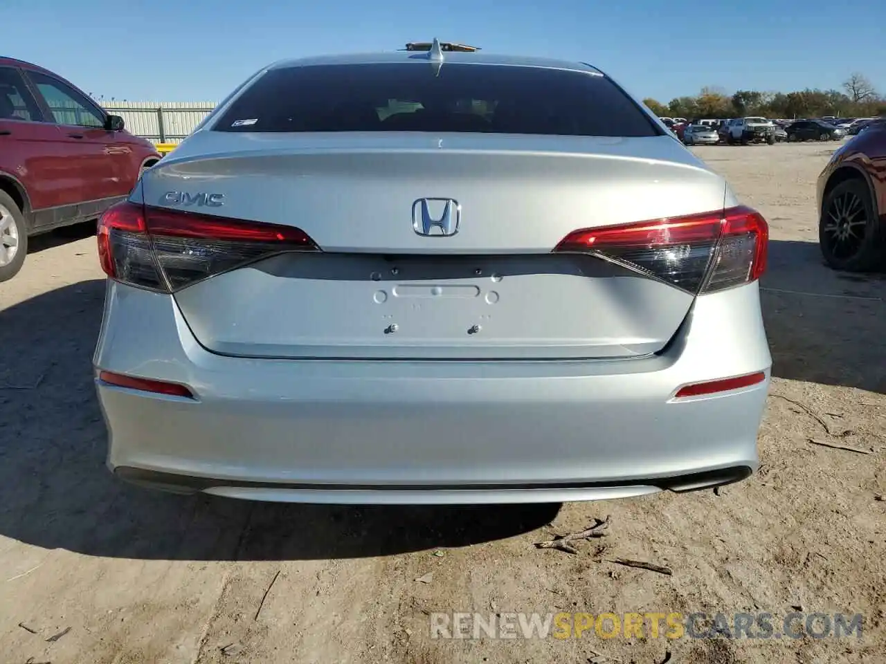 6 Photograph of a damaged car 2HGFE1F7XNH320274 HONDA CIVIC 2022