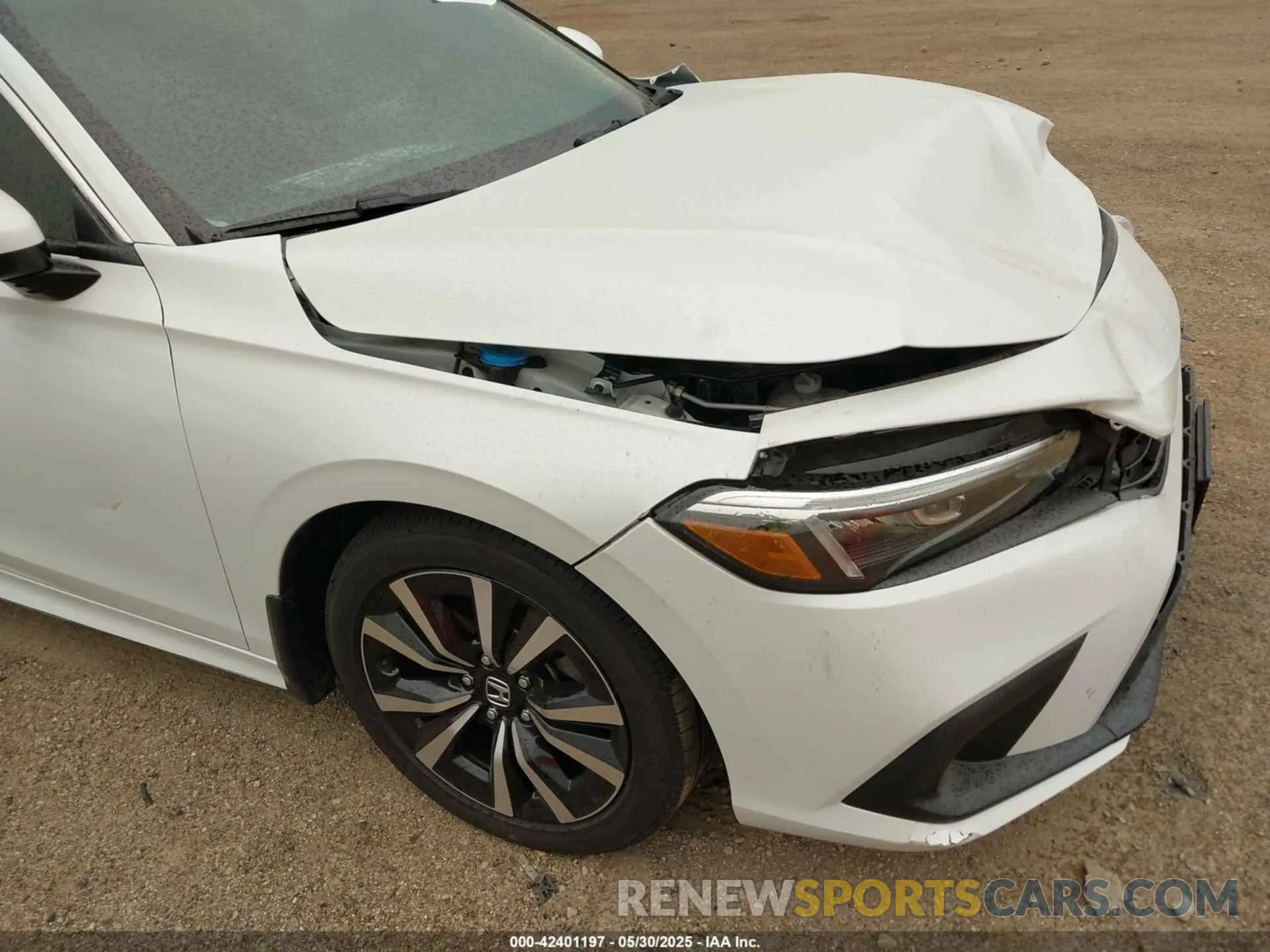 17 Photograph of a damaged car 2HGFE1F7XNH323997 HONDA CIVIC 2022