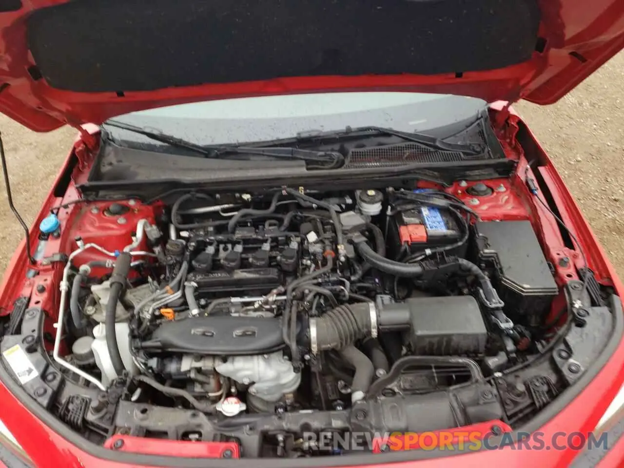 11 Photograph of a damaged car 2HGFE1F90NH308510 HONDA CIVIC 2022