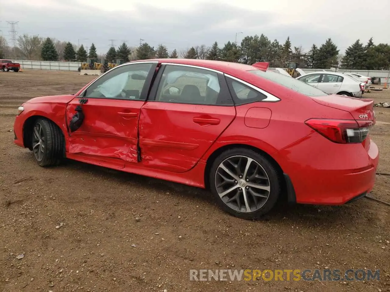 2 Photograph of a damaged car 2HGFE1F90NH308510 HONDA CIVIC 2022