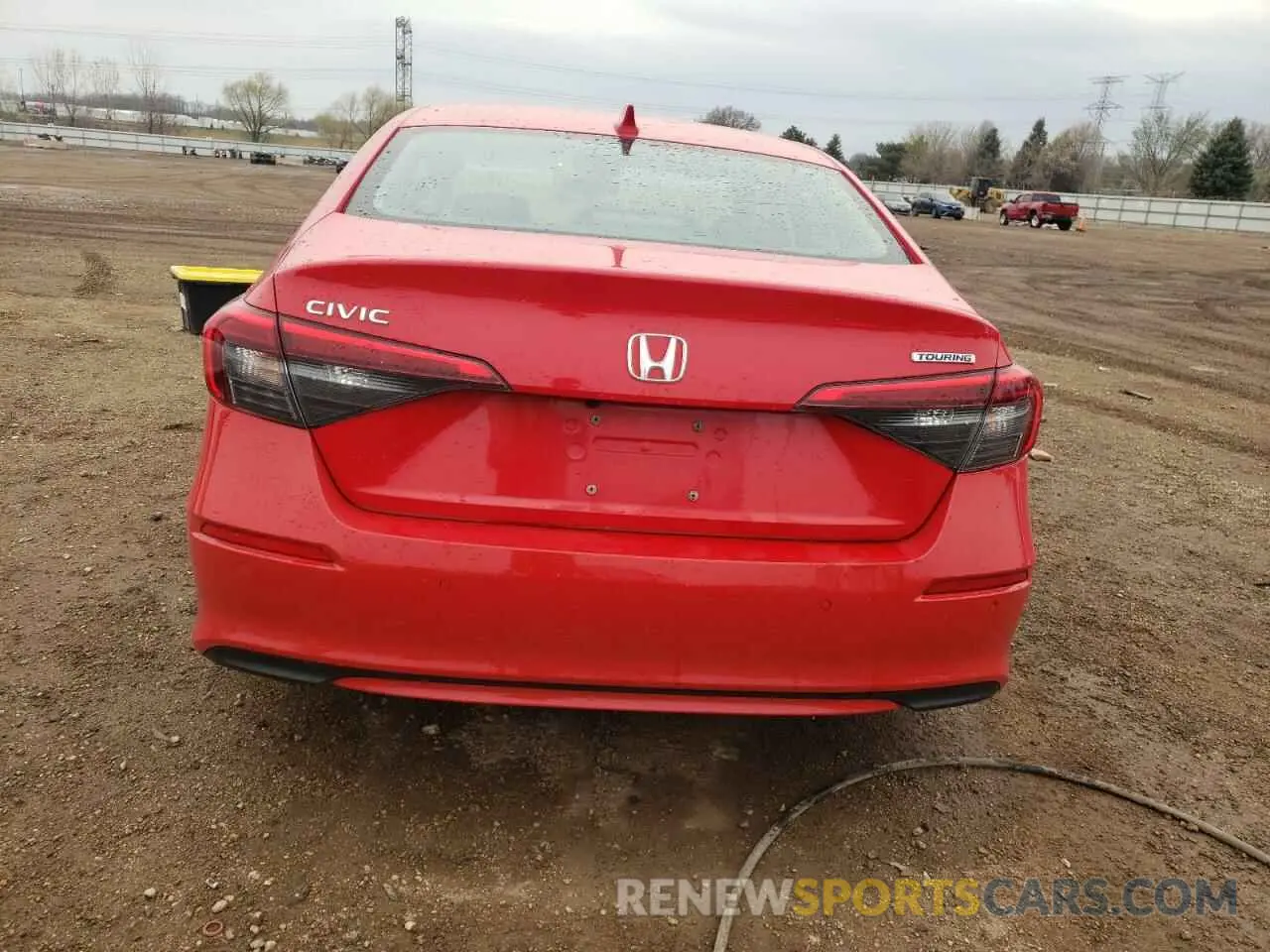 6 Photograph of a damaged car 2HGFE1F90NH308510 HONDA CIVIC 2022