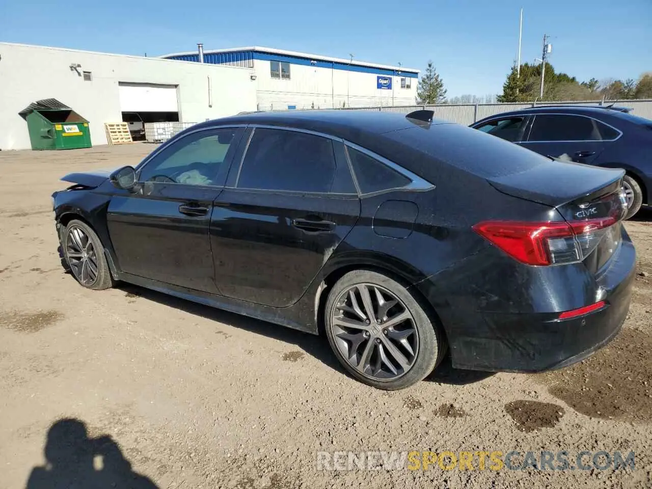 2 Photograph of a damaged car 2HGFE1F91NH001427 HONDA CIVIC 2022