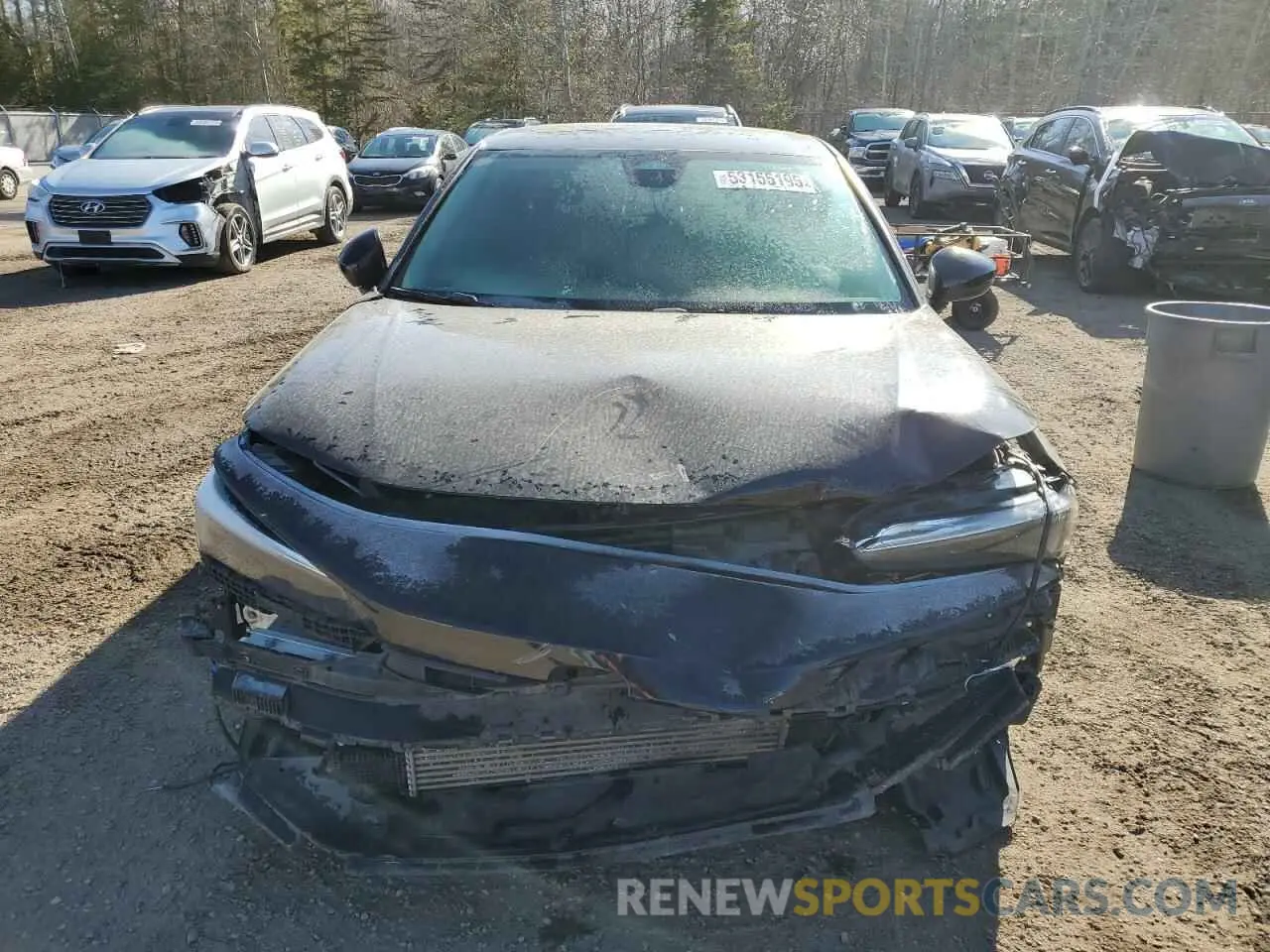 5 Photograph of a damaged car 2HGFE1F91NH001427 HONDA CIVIC 2022