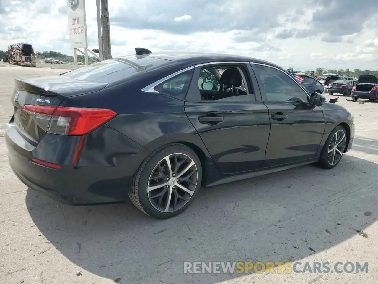3 Photograph of a damaged car 2HGFE1F91NH305289 HONDA CIVIC 2022