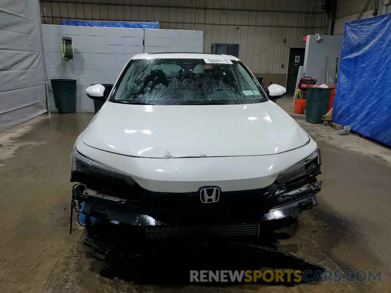 5 Photograph of a damaged car 2HGFE1F91NH313585 HONDA CIVIC 2022