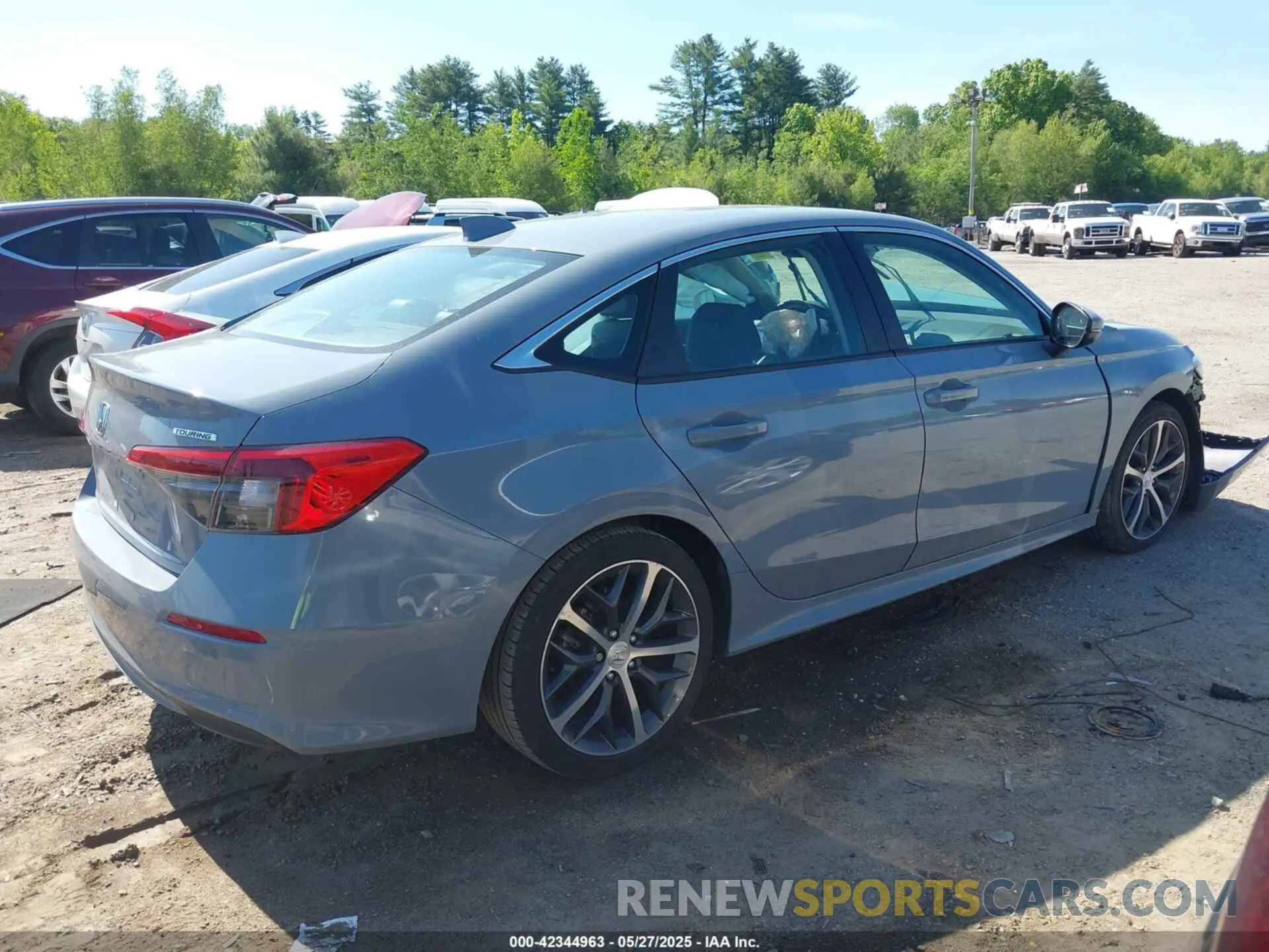 13 Photograph of a damaged car 2HGFE1F91NH315448 HONDA CIVIC 2022