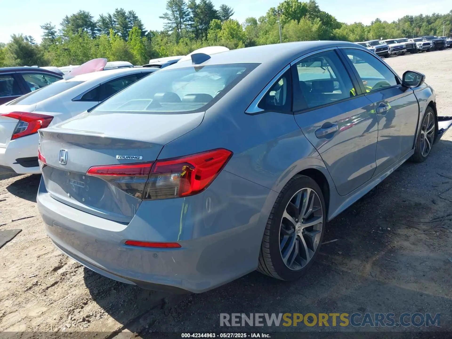 4 Photograph of a damaged car 2HGFE1F91NH315448 HONDA CIVIC 2022