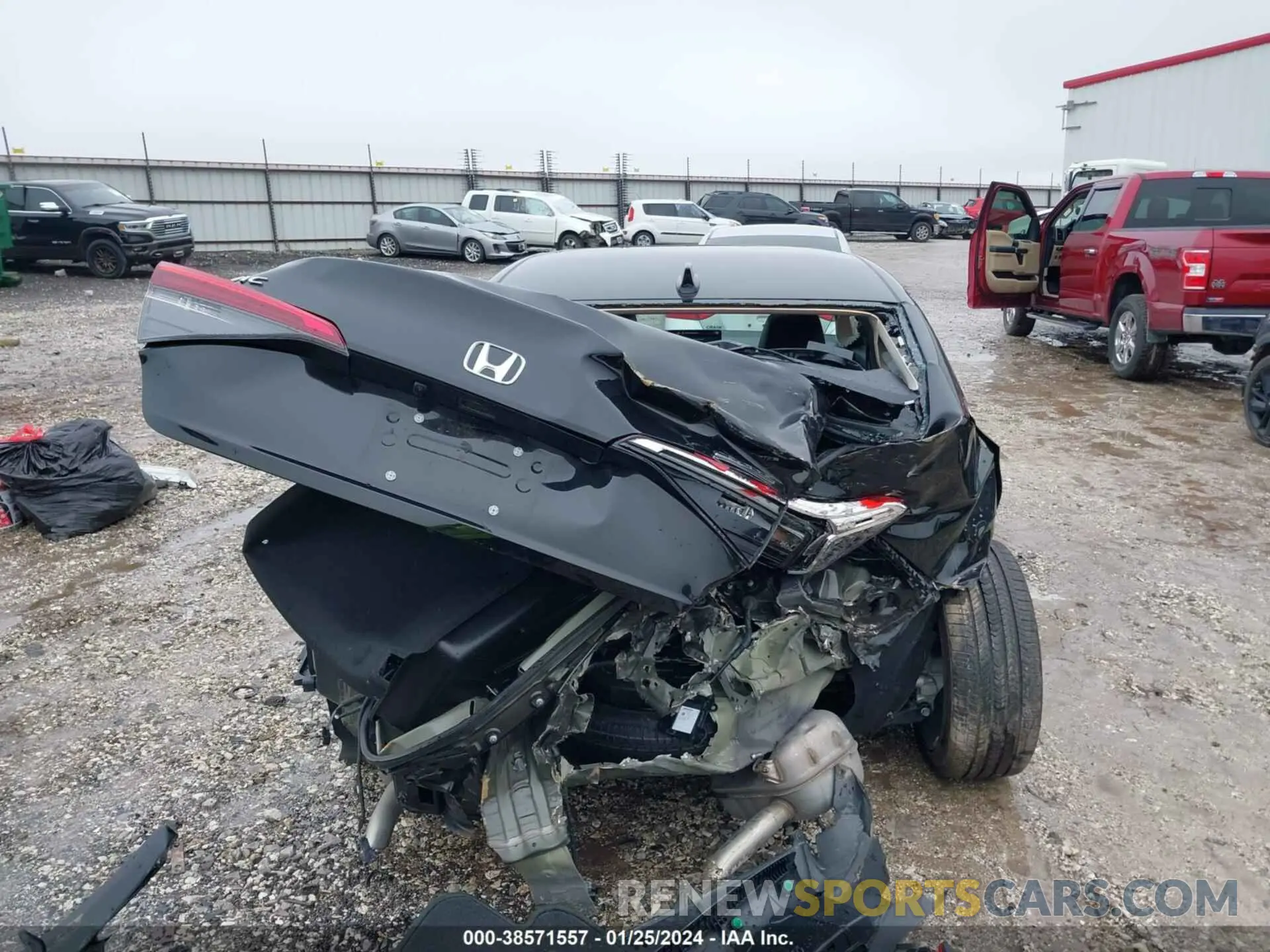 6 Photograph of a damaged car 2HGFE1F92NH327916 HONDA CIVIC 2022