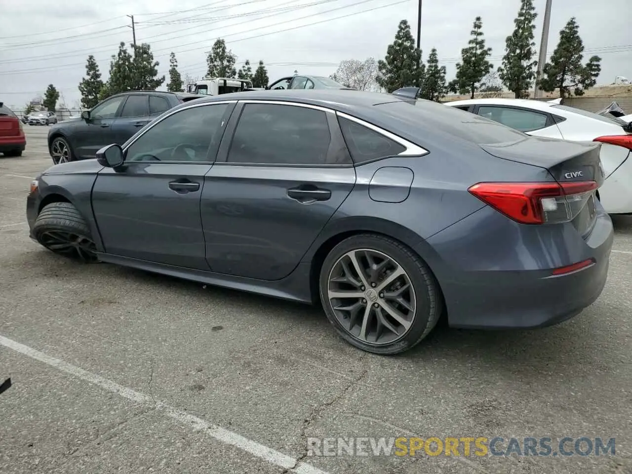 2 Photograph of a damaged car 2HGFE1F93NH314236 HONDA CIVIC 2022